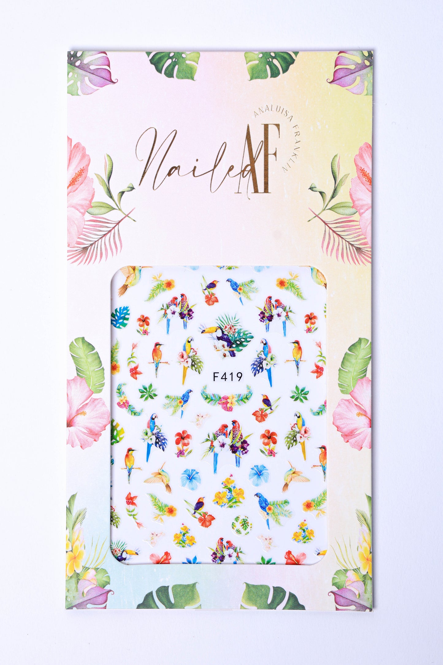 "Birds of Paradise" Sticker Sheet