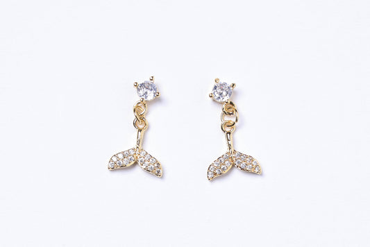 "Gold Bling Mermaid" Charm GS1308✨