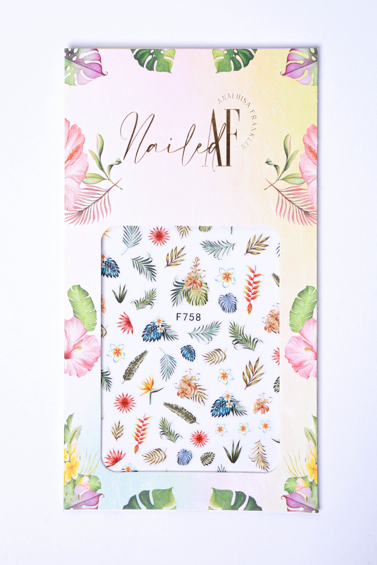 "Island Leaves" Sticker Sheet