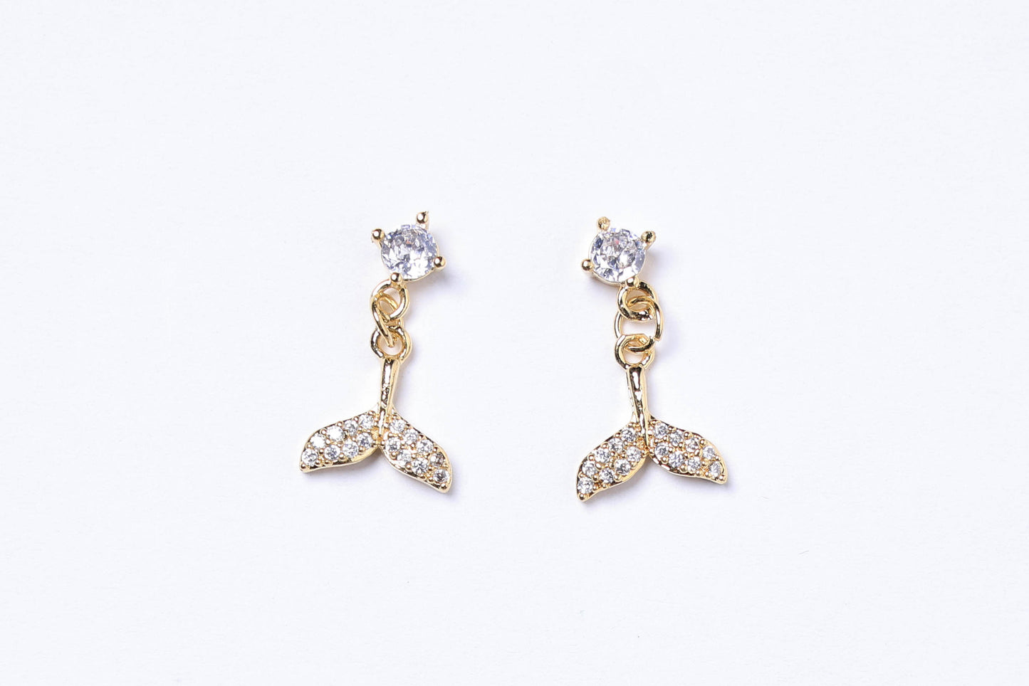 "Gold Bling Mermaid" Charm GS1308✨