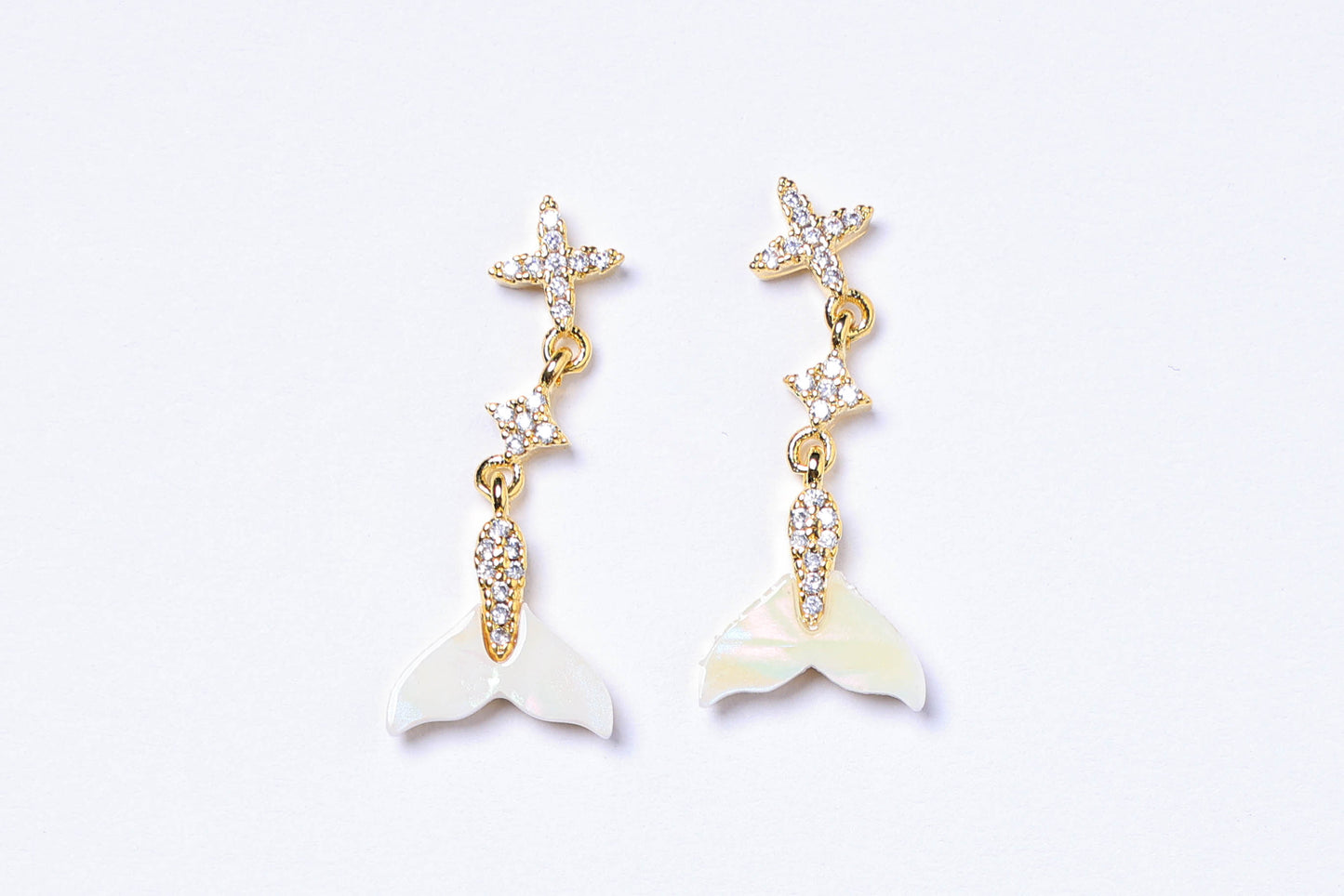 "Gold Mermaid Tail" Charm GS1317✨