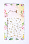 "Gold Roses & Butterflies" Sticker Sheet
