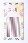 Metallic Pink Line Sticker Sheet