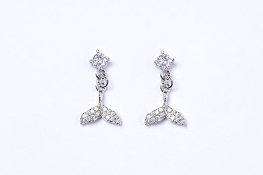 "Silver Bling Mermaid" Charm GS1328✨