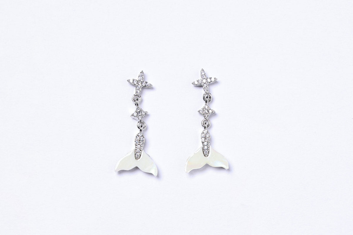 "Silver Mermaid Tail" Charm GS1337✨