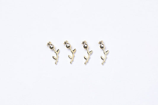 "Small Gold Roses" Charm GS1420✨