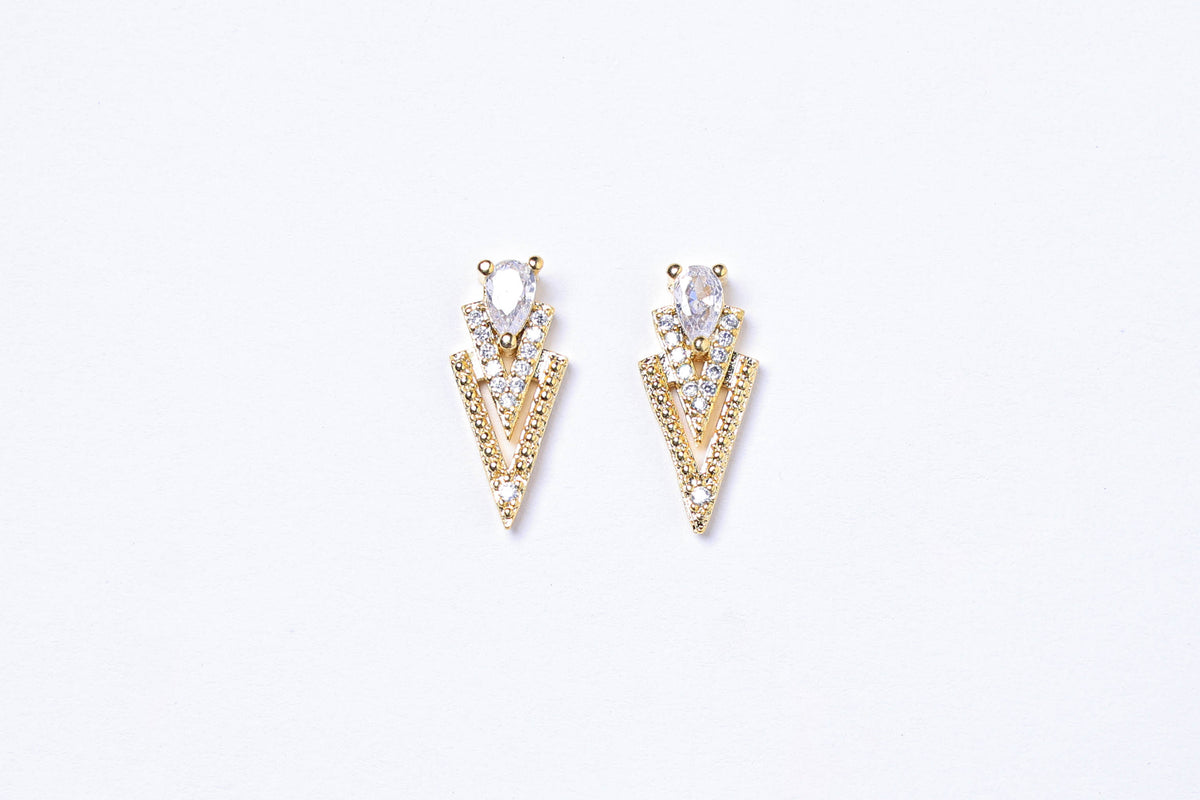 "Triangle Glam" Charm AF98✨