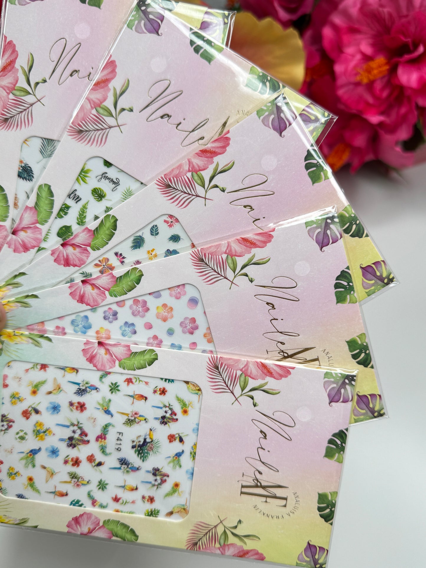 Tropical Summer Sticker Bundle