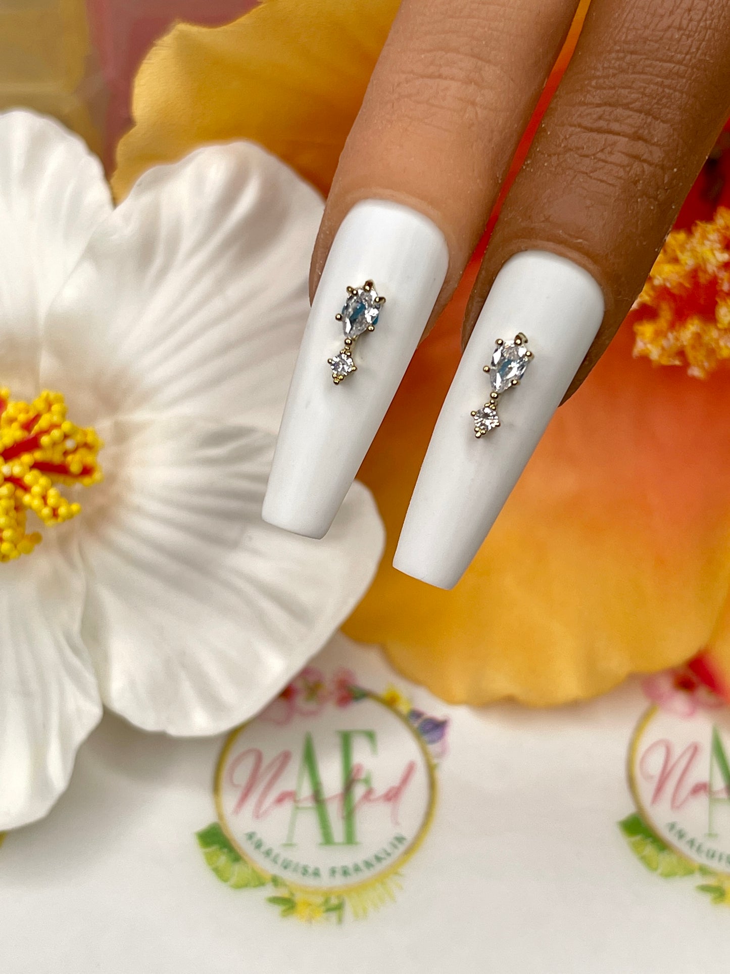 "Teardrop" Charm AF1289✨