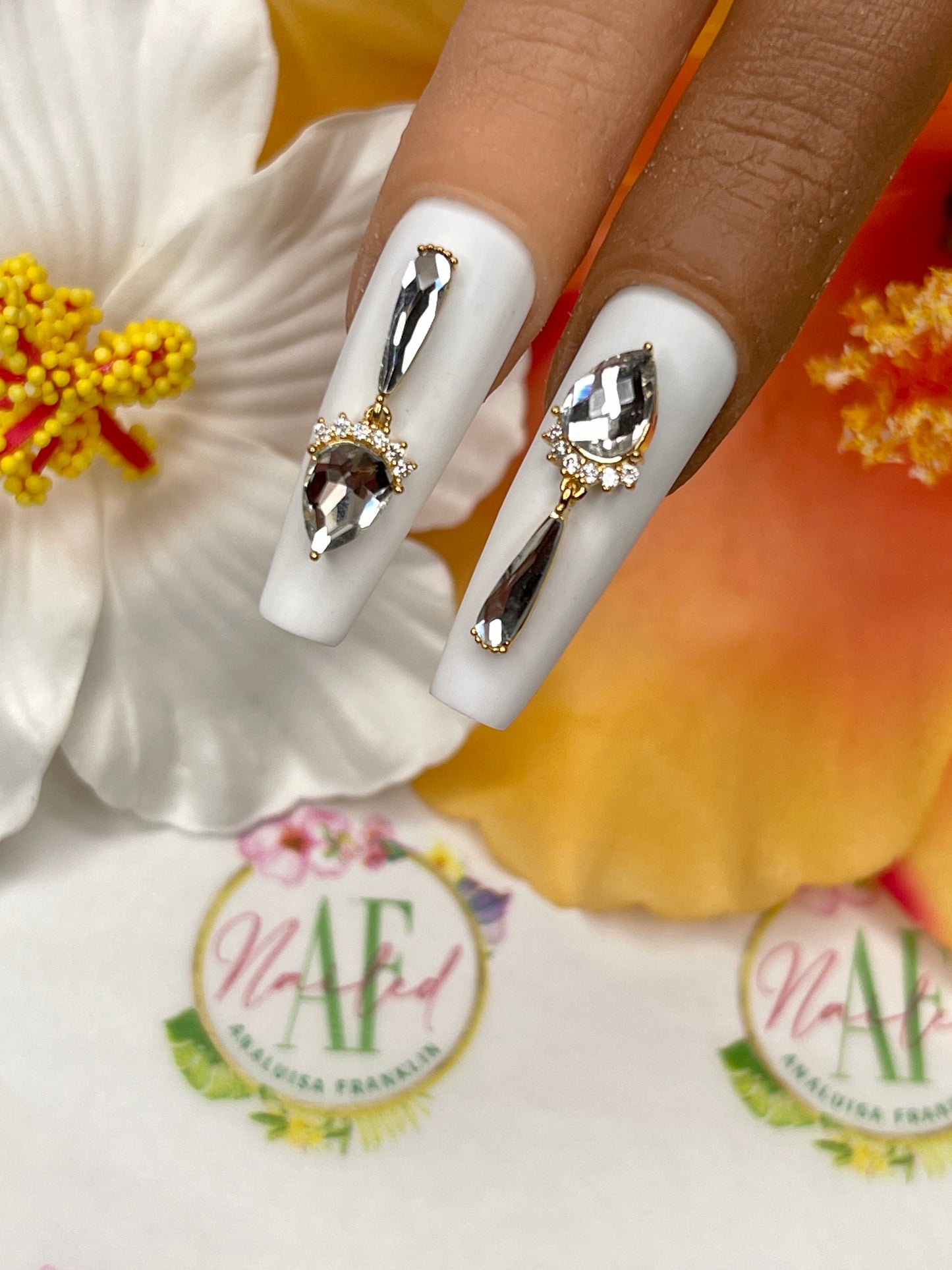 "Teardrop Dangle" Charm AF278✨