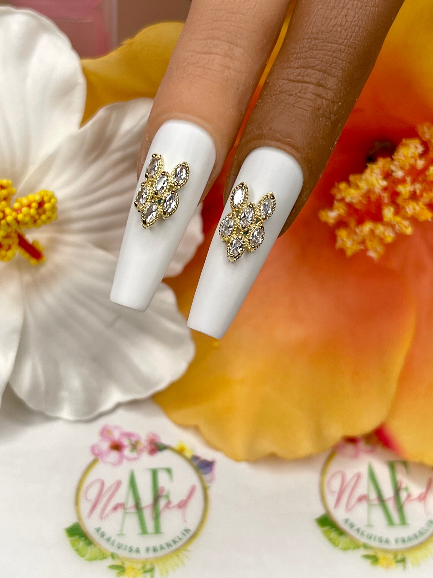 "6 Stones" Charm AF651✨