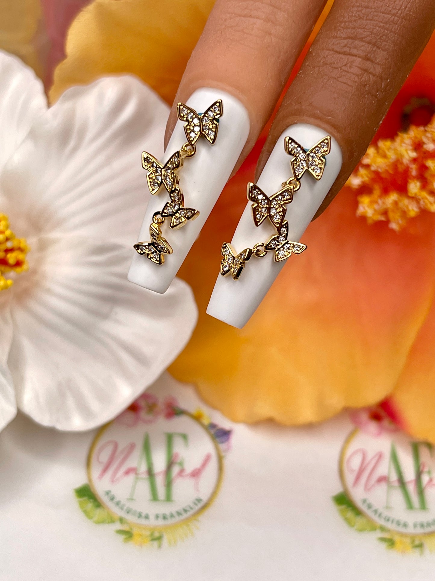 " All the Pretty Butterflies" Charm AF675