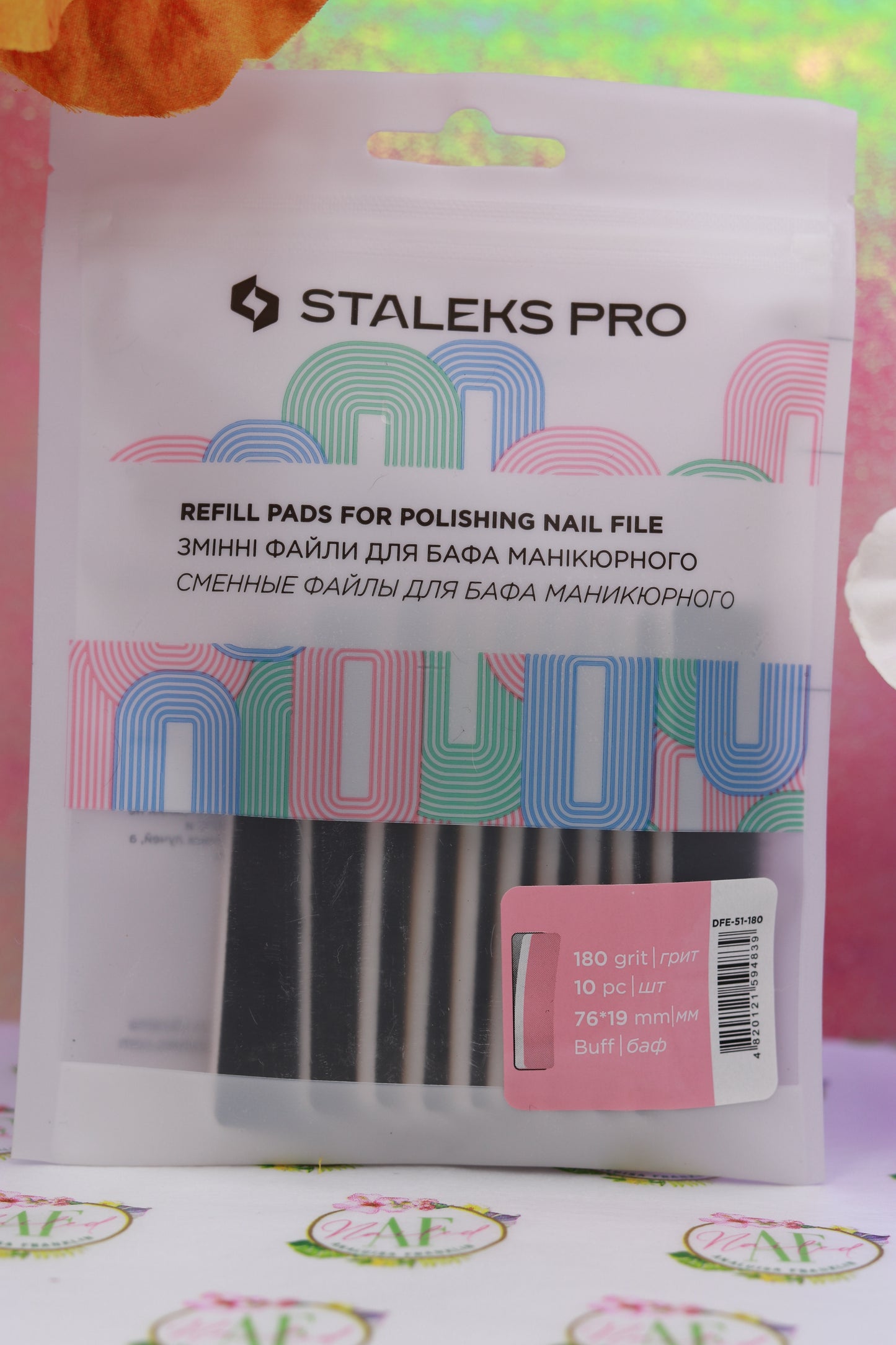 Replacement Pack for Expert 50 Metal File 10pcs (180 grit)