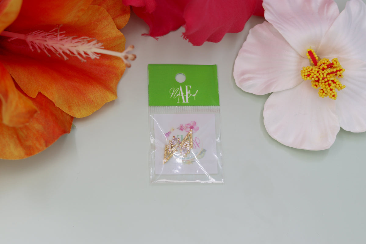 "Triangle Glam" Charm AF98✨
